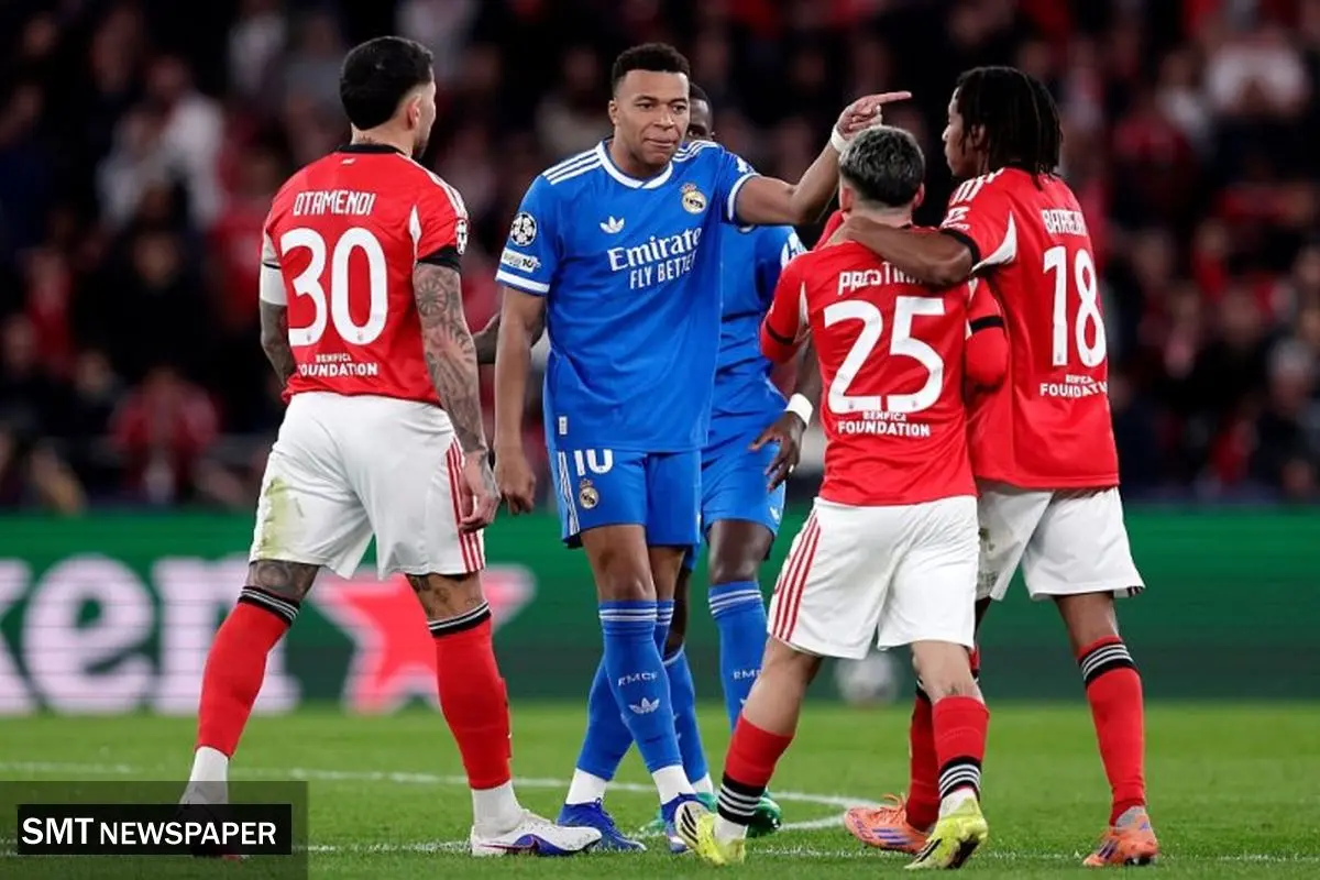 واکنش تند امباپه در دفاع از وینیسیوس