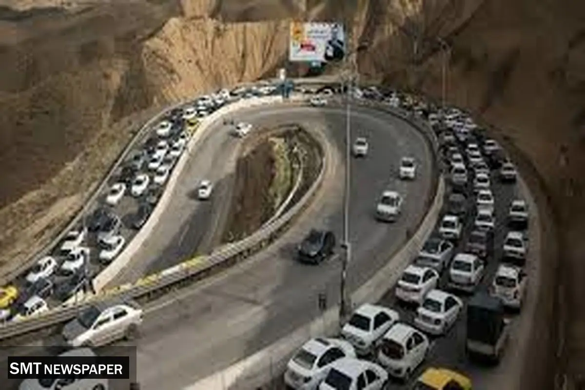 ترافیک سنگین در محور کندوان شروع شد