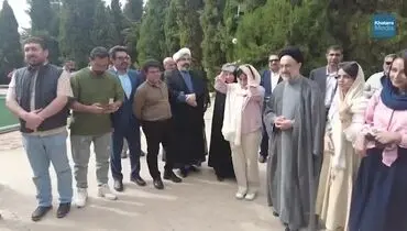 محمد خاتمی در آتشکده زرتشتیان + فیلم