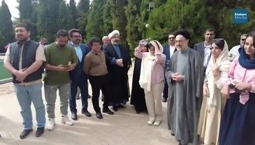 محمد خاتمی در آتشکده زرتشتیان + فیلم