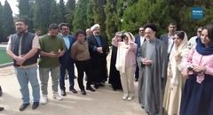 محمد خاتمی در آتشکده زرتشتیان + فیلم