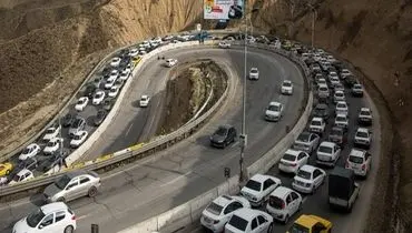 جاده چالوس بسته شد