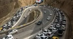 جاده چالوس بسته شد
