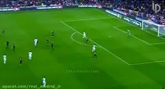 رونالدو روی مسی را کم کرد + فیلم