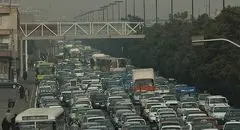 سایه شوم خودروهای فرسوده بر آسمان شهر