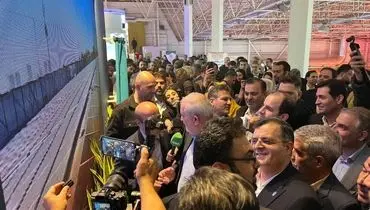 رونمایی از فاز دوم نیروگاه خورشیدی سقفی نمایشگاه بین‌المللی تهران با حضور وزیر نیرو