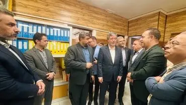 حضور مدیرعامل بیمه ایران در مسجدسلیمان پس از ۶۰ سال