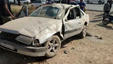 واژگونی خودروی حامل دانش‌آموزان در دزفول؛ 1 کشته و 4 مصدوم