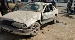 واژگونی خودروی حامل دانش‌آموزان در دزفول؛ 1 کشته و 4 مصدوم