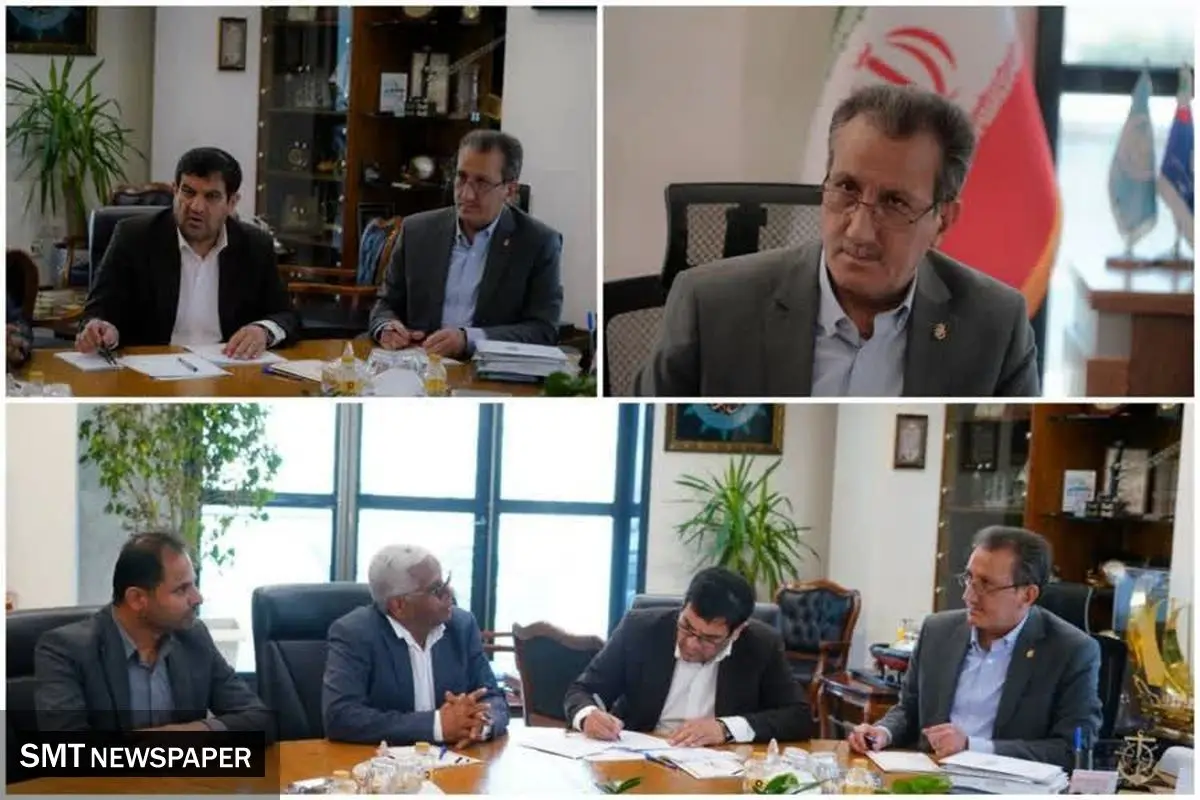نشست معاون وزیر راه و شهرسازی و مدیرعامل سازمان بنادر با نماینده مردم آبادان در مجلس شورای اسلامی