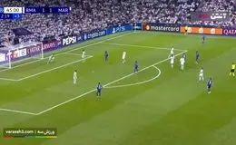 خلاصه بازی رئال مادرید 2 - مارسی 1 +‌ فیلم
