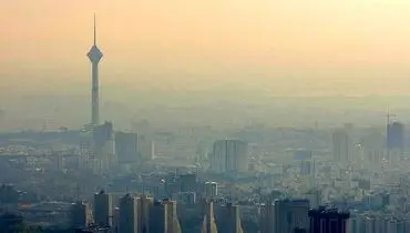 شاخص آلودگی هوای تهران به ۱۰۶ رسید
