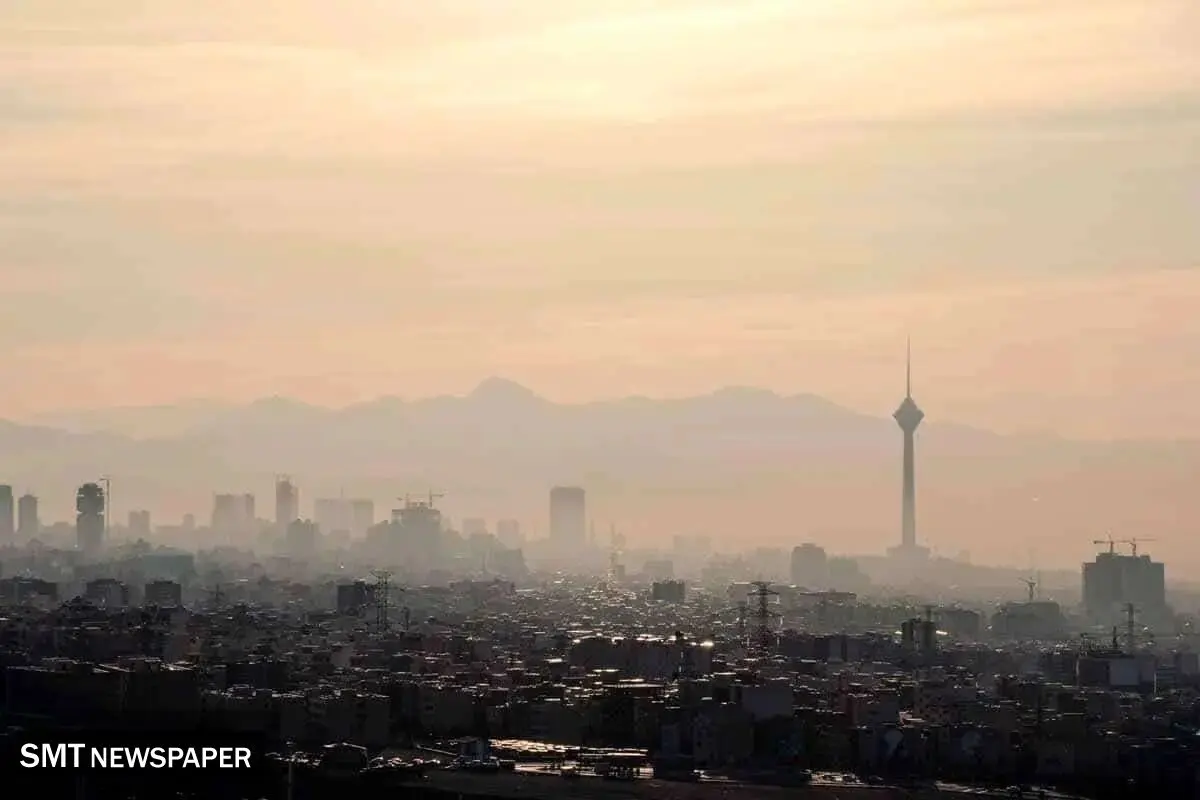 هوای تهران در وضعیت نارنجی