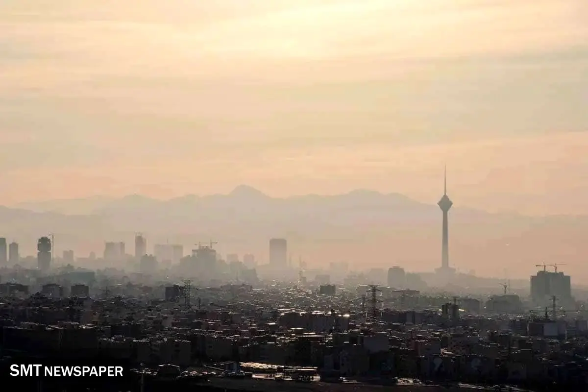 هوای تهران در وضعیت نارنجی