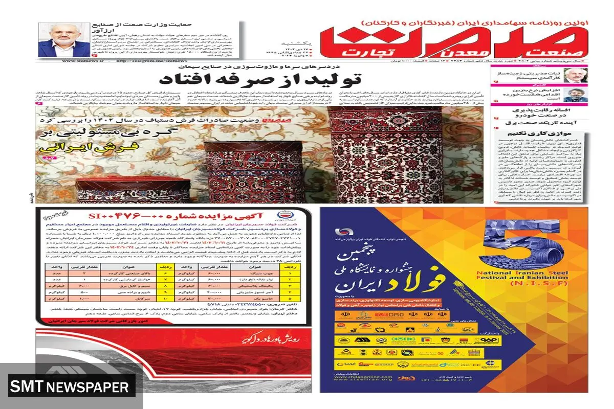 تولید از صرفه افتاد