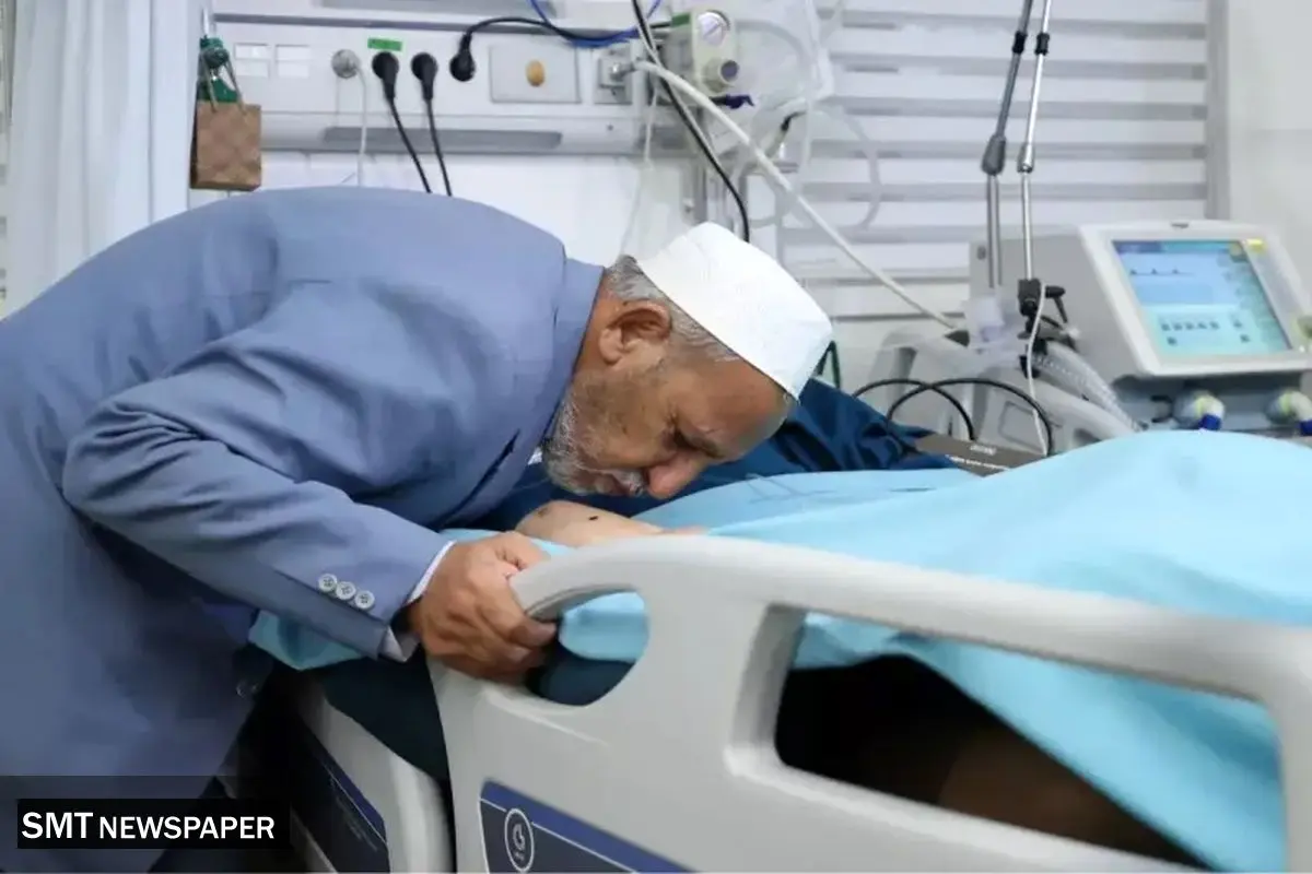 بغض پدر در آیسییو بیمارستان پیامبران:«پاشو پسر عزیزم»