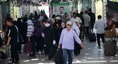 ثبت تردد بیش از ۳۳۴ هزار زائر از مرزهای خوزستان؛ شلمچه در صدر جابه‌جایی زائران اربعین