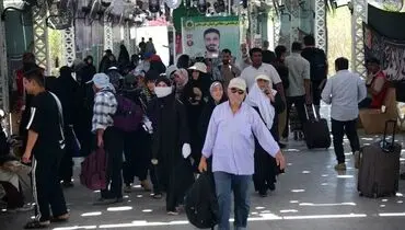 ثبت تردد بیش از ۳۳۴ هزار زائر از مرزهای خوزستان؛ شلمچه در صدر جابه‌جایی زائران اربعین