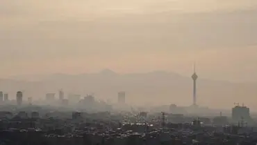 تهران در وضعیت هوای ناسالم