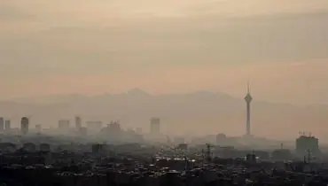 تهران در وضعیت هوای ناسالم