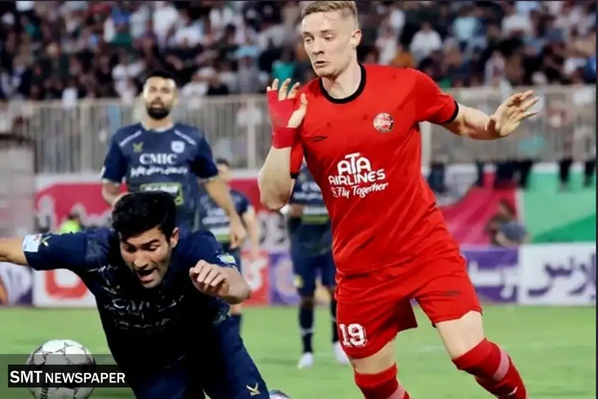 خلاصه بازی تراکتور 2 - 2 چادر ملو