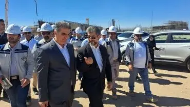 بازدید مدیرعامل ایمپاسکو و رئیس سازمان صمت استان از بخش‌های کلیدی جانجا