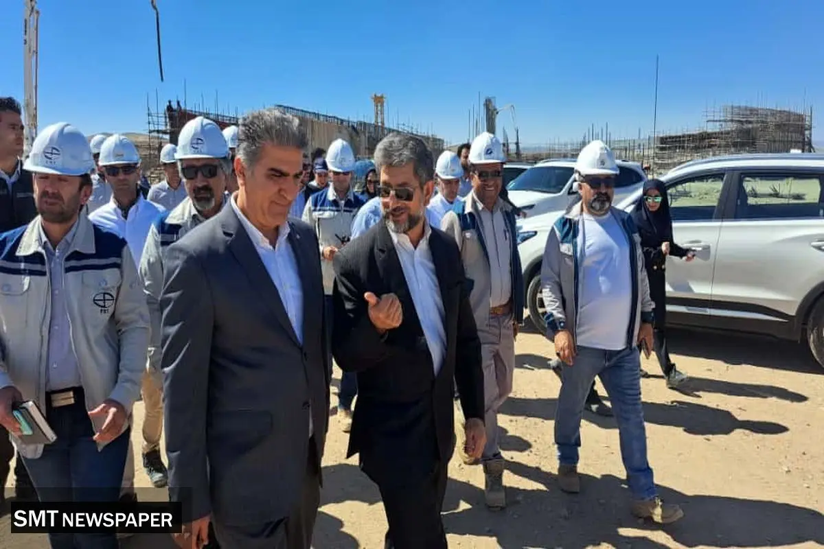 بازدید مدیرعامل ایمپاسکو و رئیس سازمان صمت استان از بخش‌های کلیدی جانجا