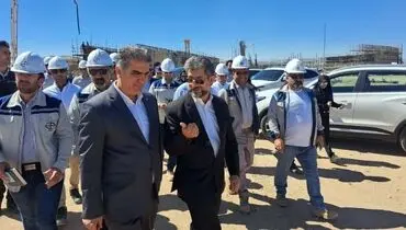 بازدید مدیرعامل ایمپاسکو و رئیس سازمان صمت استان از بخش‌های کلیدی جانجا