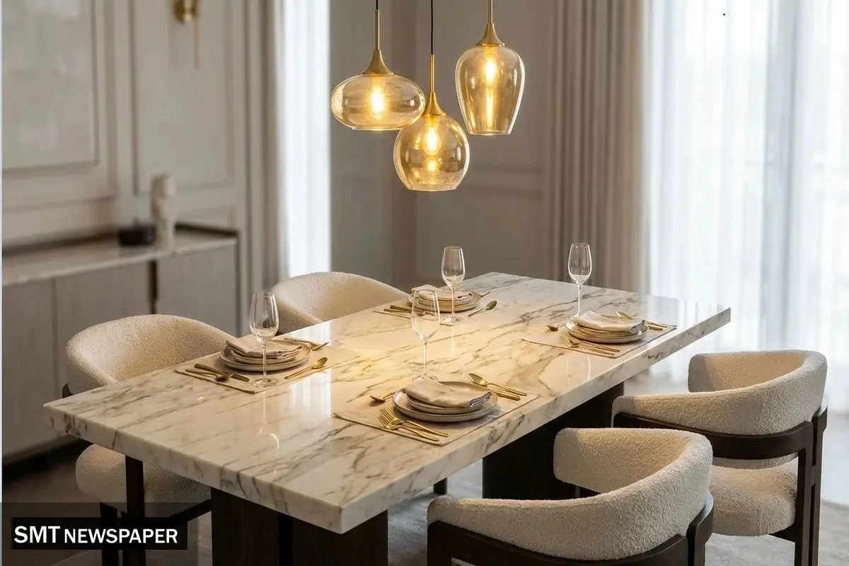 انتخاب میز نهار خوری سنگی 