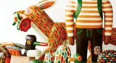 کنجکاوی در تندیس‌های چوبی