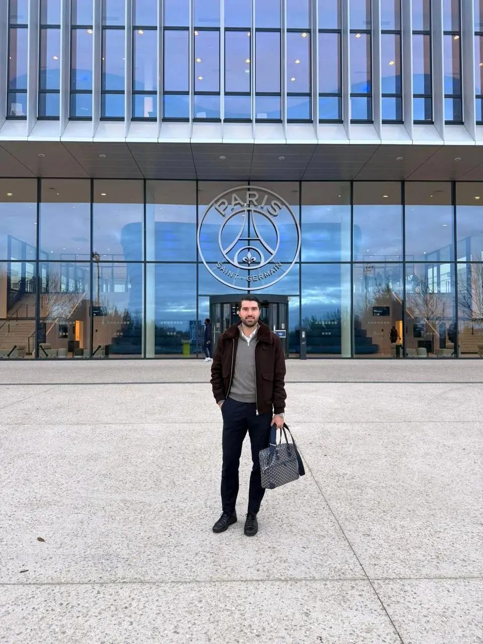 انصاری‌فرد در کلاس‌های مدیریتی یوفا