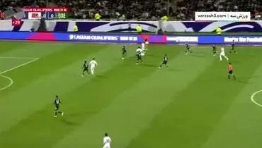 خلاصه بازی ایران 2 - امارات 0