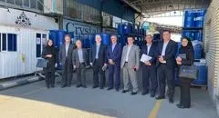 بازدید مدیران بانک سرمایه از کارخانه خورشید فناوران نفیس با هدف توسعه همکاری‌های بانکی
