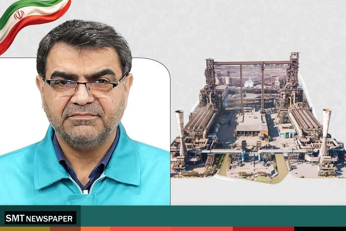 ثبت رکورد جدید تولید در واحد احیای مستقیم فولاد کاوه جنوب کیش

