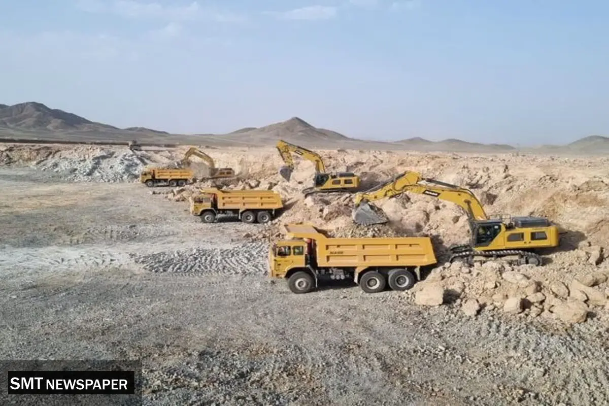 ویدئو: فعالیت شبانه‌روزی معدن‌کار باختر در معدن مس جانجا؛ ۱۲ میلیون تن باطله‌برداری تاکنون