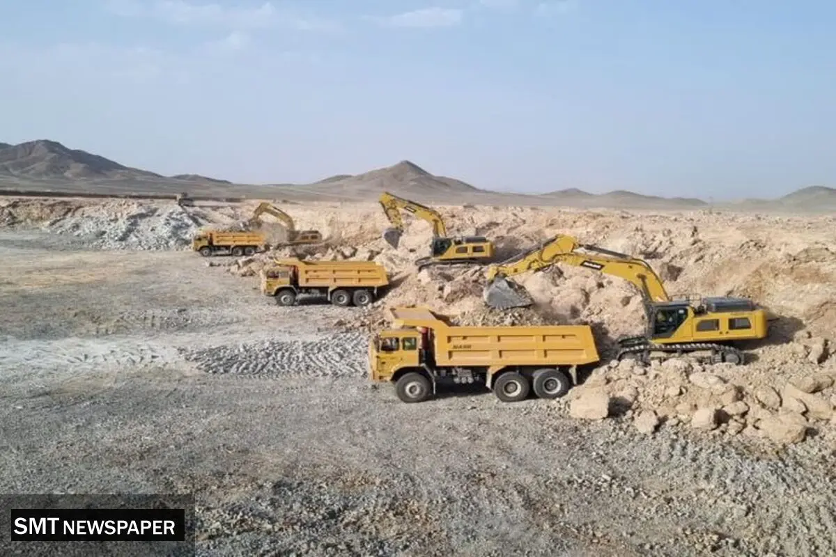 ویدئو: فعالیت شبانه‌روزی معدن‌کار باختر در معدن مس جانجا؛ ۱۲ میلیون تن باطله‌برداری تاکنون