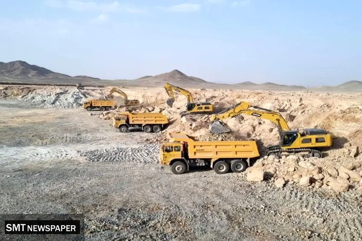 ویدئو: فعالیت شبانه‌روزی معدن‌کار باختر در معدن مس جانجا؛ ۱۲ میلیون تن باطله‌برداری تاکنون