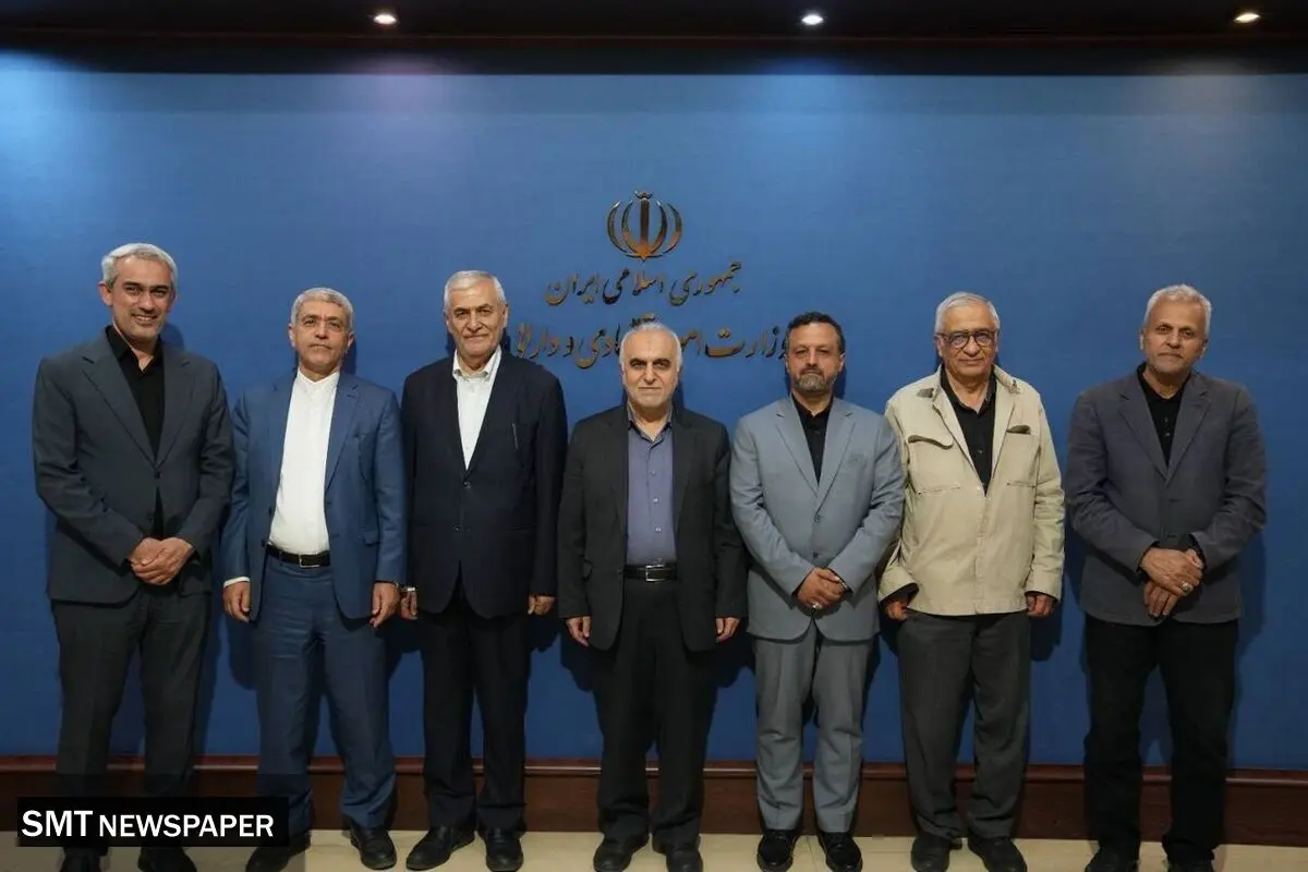 دیدار دکتر مدنی زاده  با وزرای اسبق اقتصاد