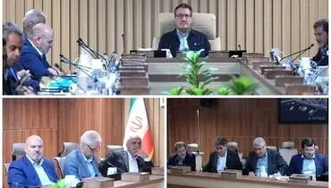 نشست هیأت عامل سازمان بنادر و دریانوردی در استان هرمزگان