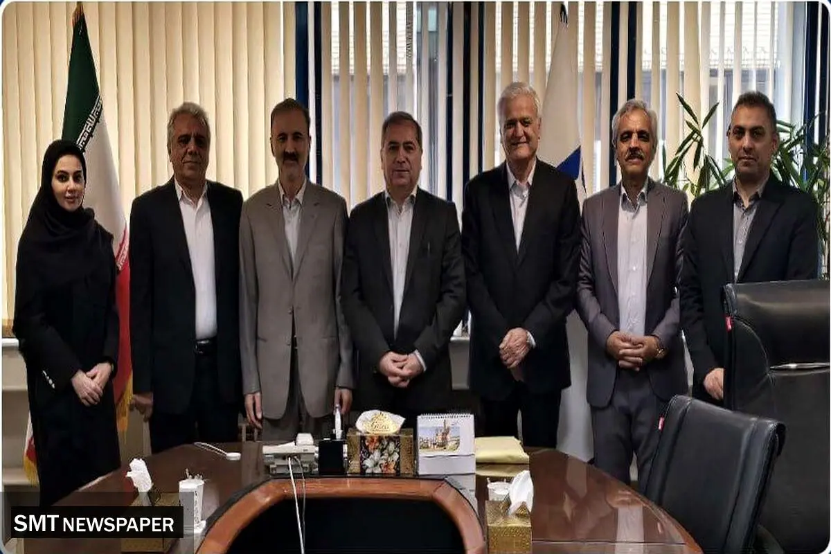 دیدار رئیس و اعضای هیأت‌مدیره خانه معدن خراسان رضوی با سرپرست «مجتمع فولاد خراسان»