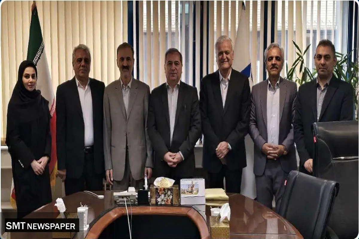 دیدار رئیس و اعضای هیأت‌مدیره خانه معدن خراسان رضوی با سرپرست «مجتمع فولاد خراسان»