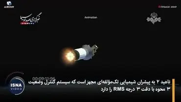 ویدیویی از «ناهید ۲» از طراحی تا پرتاب