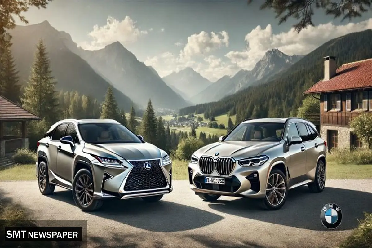 لکسوس RX در برابر BMW X5: رقابت شاسیبلندهای لوکس