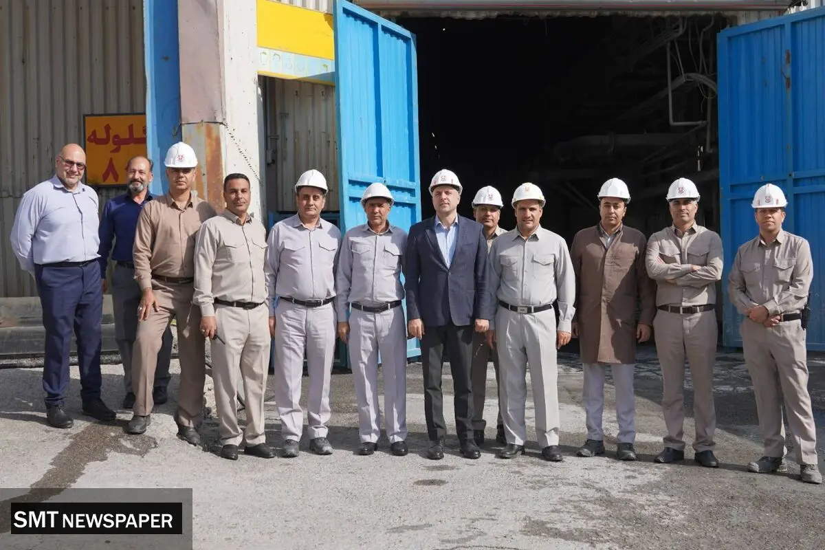 بازدید مدیرعامل شرکت ملی مس از کارخانه تغلیظ مجتمع مس سرچشمه