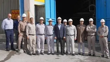 بازدید مدیرعامل شرکت ملی مس از کارخانه تغلیظ مجتمع مس سرچشمه