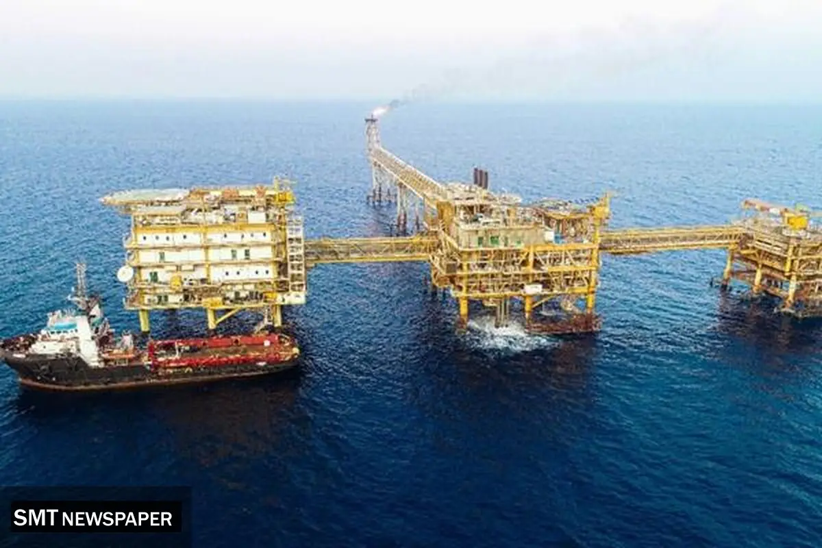 ثبت رکورد جدید در برداشت گاز از پارس جنوبی؛ ۷۱۲ میلیون مترمکعب در روز