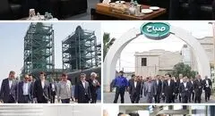 دیدار مدیرعامل بانک ملت با استاندار گلستان و بازدید از مجموعه های تولیدی و صنعتی این استان