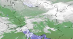 باران شدید در راه ایران