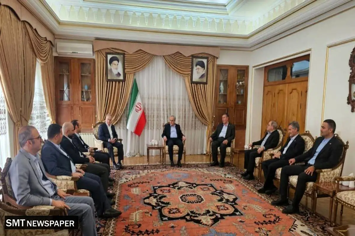 نشست انجمن فولاد ایران با استاندار آذربایجان شرقی