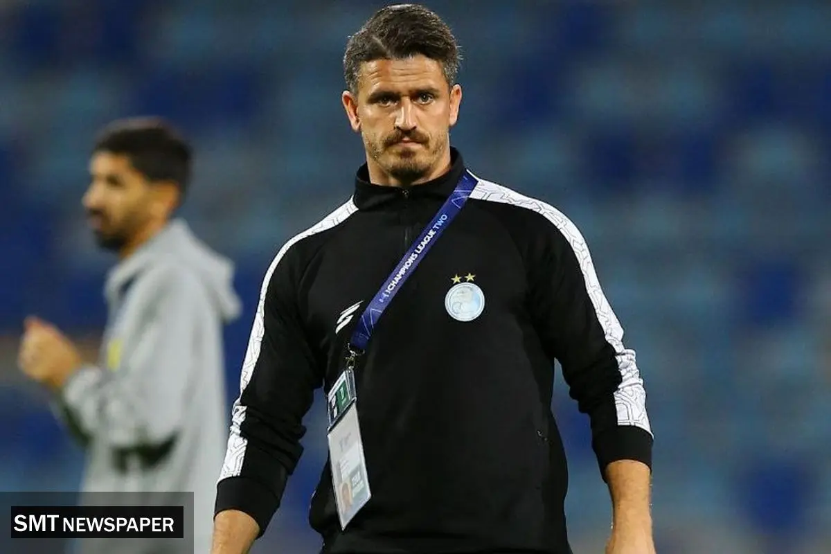 وریا غفوری هدایت تمرین امروز استقلال را برعهده گرفت